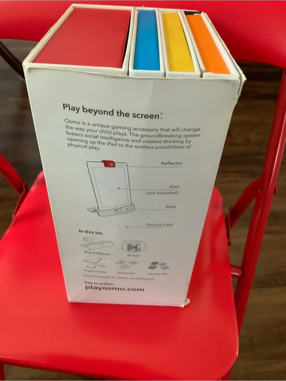 Osmo Genius Kit - White Tablet Learning System with Multicolor Game Cards